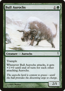 Bull Aurochs (CSP-107) [Coldsnap] Foil