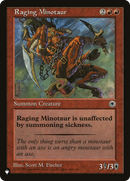 Raging Minotaur (LIST-POR-146) [The List]