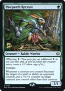 Pawpatch Recruit (PRE-187) [Bloomburrow Promos] Foil