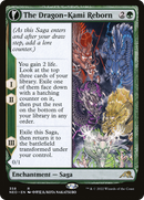 The Dragon-Kami Reborn (Showcase) (NEO-358) [Kamigawa: Neon Dynasty] Foil
