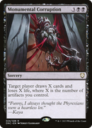 Monumental Corruption (ONC-024) [Phyrexia: All Will Be One Commander]