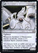 The Restoration of Eiganjo (PRE-034) [Kamigawa: Neon Dynasty Promos] Foil