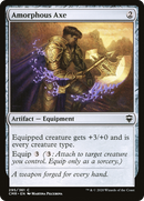 Amorphous Axe (CMR-295) [Commander Legends] Foil