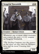 Vengeful Townsfolk (OTJ-037) [Outlaws of Thunder Junction]