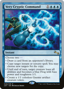 Very Cryptic Command (C) (UST-049) [Unstable] Foil