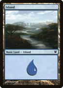 Island (ISD-255) [Innistrad] Foil