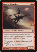 Goblin Wardriver (MBS-064) [Mirrodin Besieged] Foil