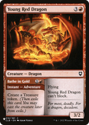 Young Red Dragon // Bathe in Gold (LIST-CLB-210) [The List]