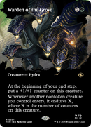 Warden of the Grove (Borderless) (TDM-351) (Showcase) [Tarkir: Dragonstorm]