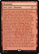 Mountain (SLD-257) (Full-Text Lands) [Secret Lair Drop] Foil