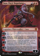 Jaya, Fiery Negotiator (Borderless) (DMU-374) [Dominaria United] Foil