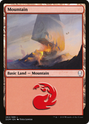Mountain (DOM-263) [Dominaria] Foil