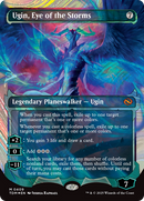 Ugin, Eye of the Storms (Showcase) (Halo Foil) (TDM-409) (Borderless) [Tarkir: Dragonstorm] Foil