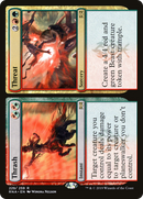 Thrash // Threat (RNA-229) [Ravnica Allegiance] Foil