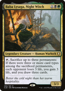Baba Lysaga, Night Witch (CLB-266) [Commander Legends: Battle for Baldur's Gate]