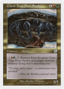 Giant Trap Door Spider (DKM-033) [Deckmasters]