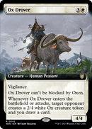 Ox Drover (Extended Art) (WOC-042) [Wilds of Eldraine Commander]