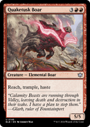 Quaketusk Boar (BLB-146) [Bloomburrow]