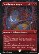 Worldgorger Dragon (Borderless) (DMR-437) [Dominaria Remastered] Foil