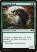 Axebane Beast (RNA-121) [Ravnica Allegiance] Foil