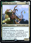 Finneas, Ace Archer (PRE-212) [Bloomburrow Promos] Foil