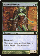 Rushwood Dryad (10E-294★) [Tenth Edition] Foil