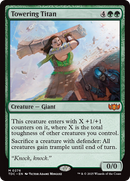 Towering Titan (TDC-276) [Commander: Tarkir: Dragonstorm]