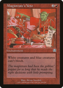 Magistrate's Veto (MMQ-204) [Mercadian Masques]