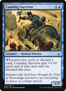 Cunning Survivor (HOU-033) [Hour of Devastation] Foil