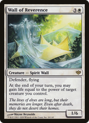Wall of Reverence (CON-020) [Conflux] Foil