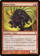 Razor Swine (NPH-092) [New Phyrexia]