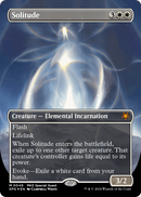 Solitude (Borderless) (Textured Foil) (SPG-049) [Special Guests] Foil