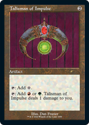 Talisman of Impulse (Retro Frame) (SLD-1055) [Secret Lair Drop] Etched Foil