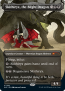 Skithiryx, the Blight Dragon (SLD-1562) (Borderless) [Secret Lair Drop]