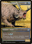 Trumpeting Gnarr (Showcase) (IKO-307) [Ikoria: Lair of Behemoths]