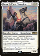 Lena, Selfless Champion (M19-021) [Core Set 2019] Foil
