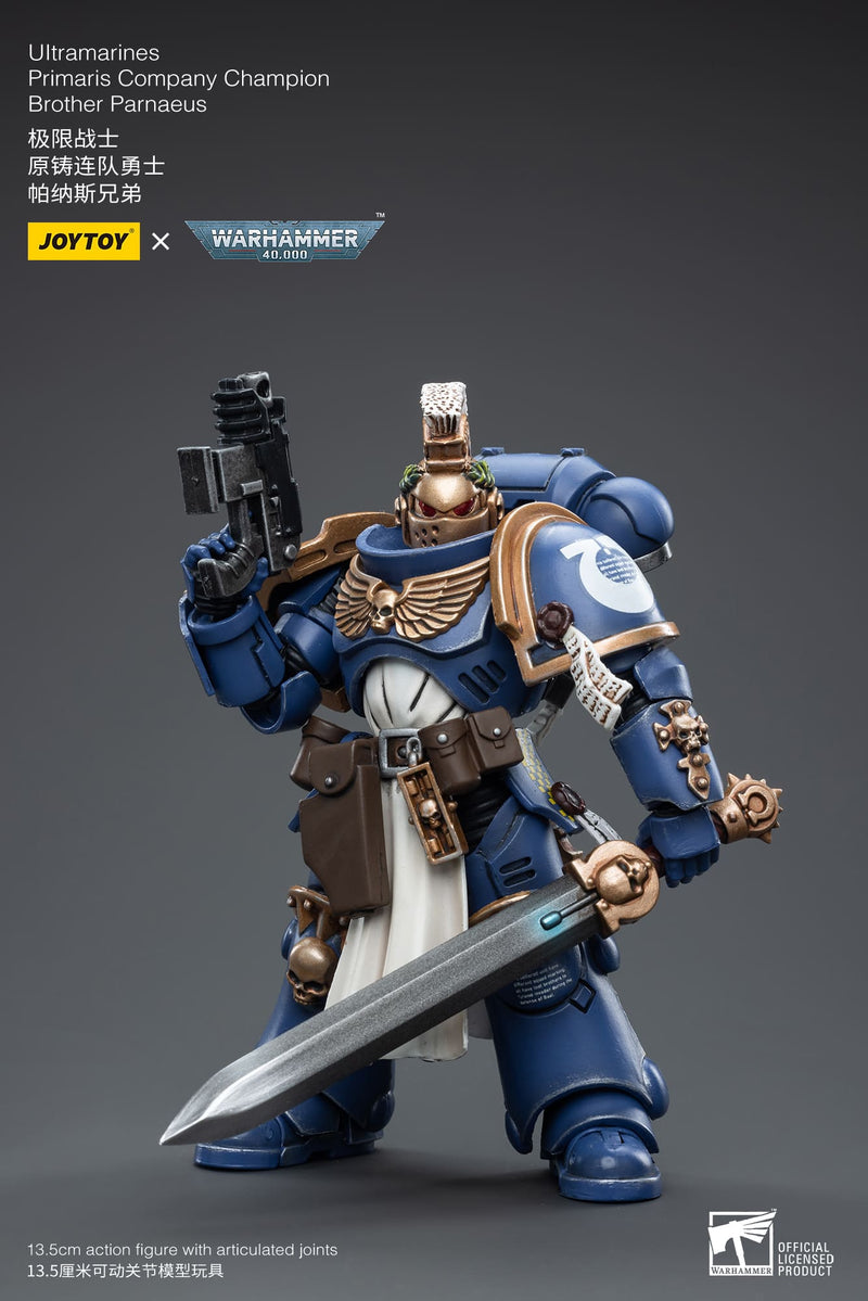 Joytoy: Ultramarines Primaris Company Champion Parnaeus