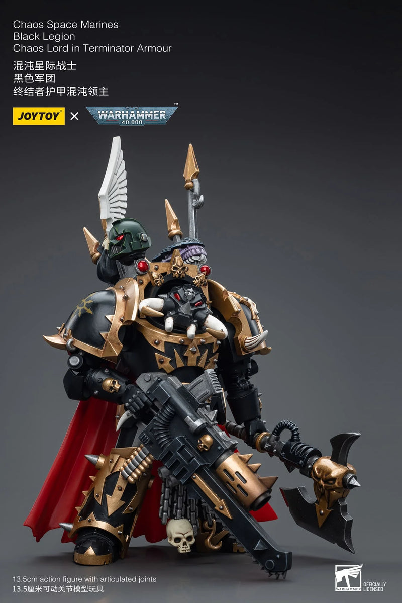 Joytoy: Black Legion Chaos Lord in Terminator Armour