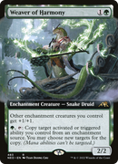 Weaver of Harmony (Extended Art) (NEO-483) [Kamigawa: Neon Dynasty] Foil