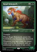 Regal Behemoth (Foil Etched) (CMM-569) [Commander Masters] Foil