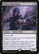Biting-Palm Ninja (NEO-088) [Kamigawa: Neon Dynasty] Foil
