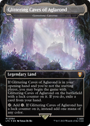 Glittering Caves of Aglarond - Gemstone Caverns (Surge Foil) (LTC-394) (Borderless) [Tales of Middle-earth Commander] Foil