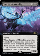 Specter of Mortality (Extended Art) (WOE-342) [Wilds of Eldraine] Foil