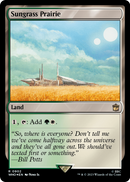 Sungrass Prairie (Surge Foil) (WHO-902) [Doctor Who] Foil