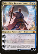 Teferi, Who Slows the Sunset (PPMID-245P) [Promo Pack: Innistrad: Midnight Hunt Promos] Foil