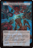 Kneel Before My Legions (Full Art) (A:DSC-339) [Duskmourn: House of Horror Commander]