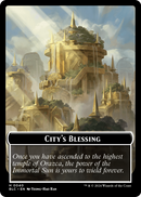 City's Blessing (TBLC-040) [Bloomburrow Commander Tokens]