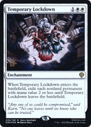 Temporary Lockdown (PRE-036) [Dominaria United Promos] Foil
