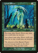 Quick Sliver (LGN-136) [Legions] Foil
