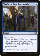 You See a Guard Approach (AFR-085) [Adventures in the Forgotten Realms] Foil